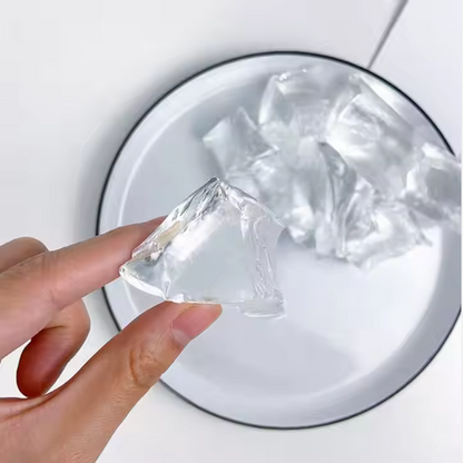 Premium Gel Wax for Candle Making | 250g Transparent Ice Wax Pack