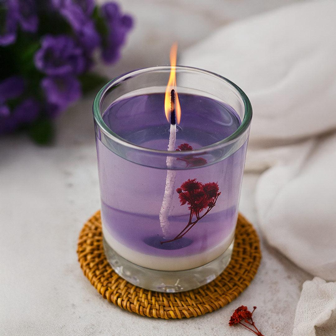 Premium Gel Wax for Candle Making | 250g Transparent Ice Wax Pack